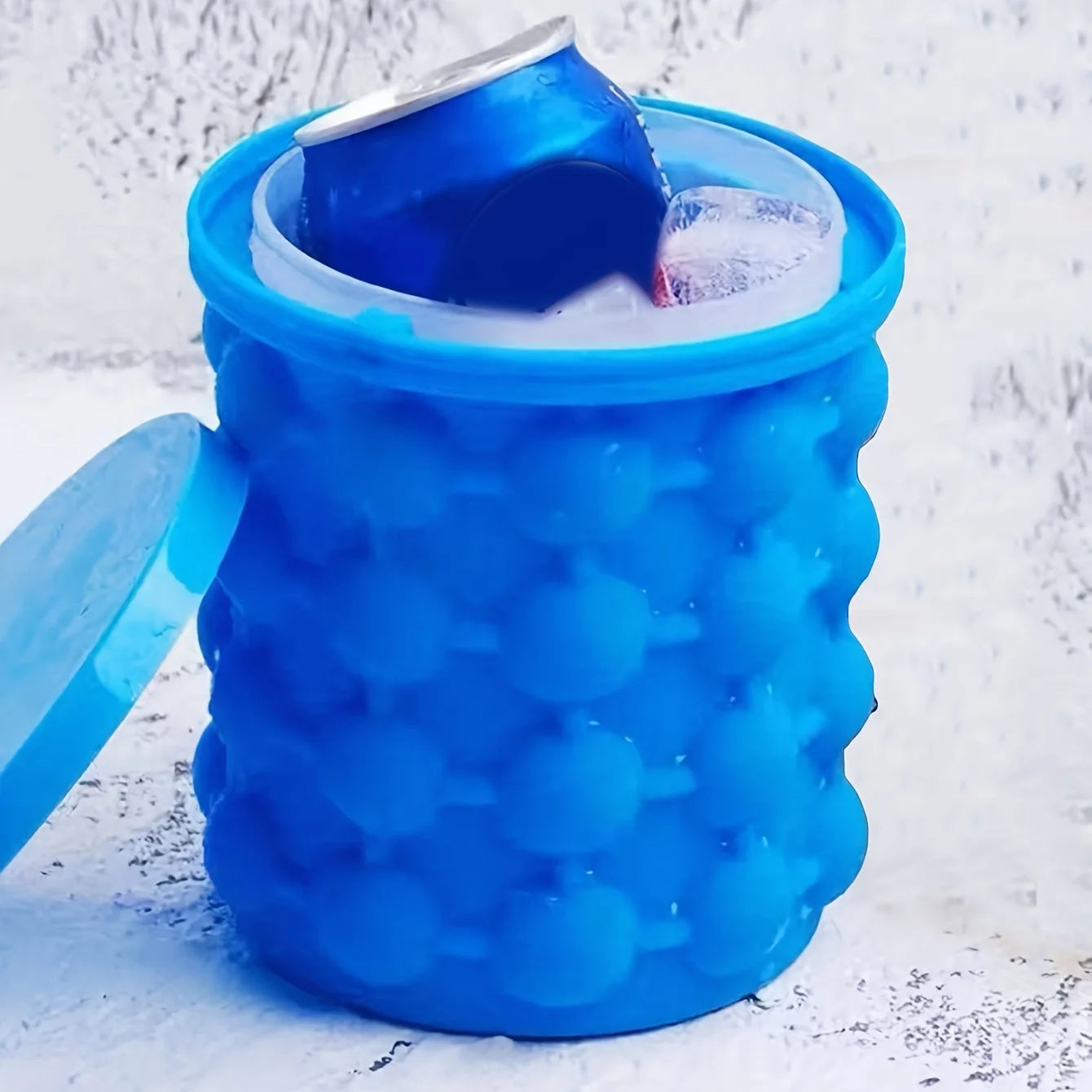 1/3pcs Silicone Bucket Ice Cube Maker Easy Freezing & Serving Perfect for Bars Clubs Essential Tool Drinkware Kitchen Accessorie